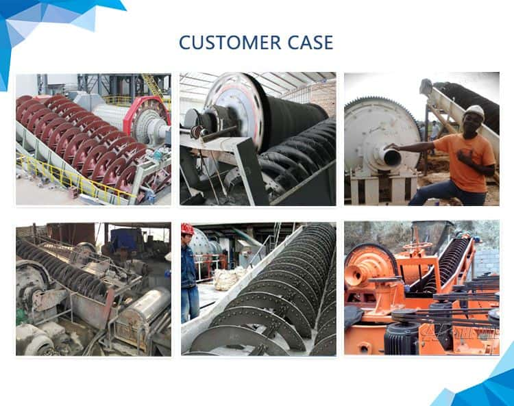 Spiral Classifier Equipment customer case