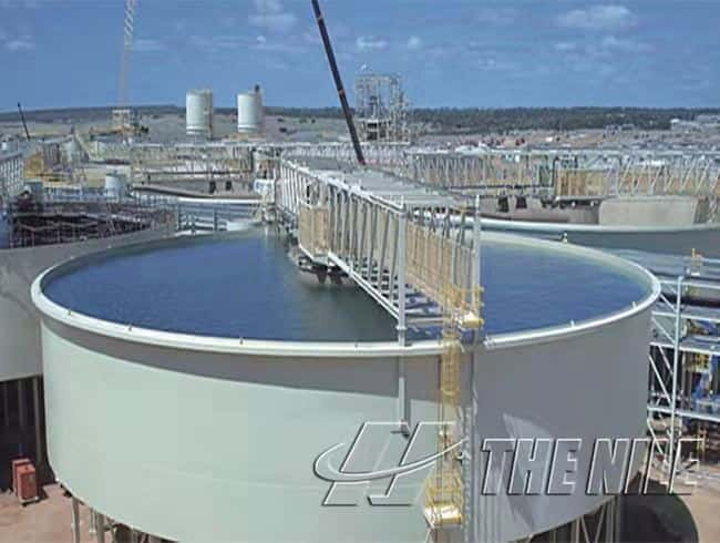 Customer thickener work site