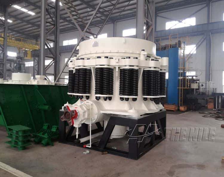 spring cone crusher machine in factory