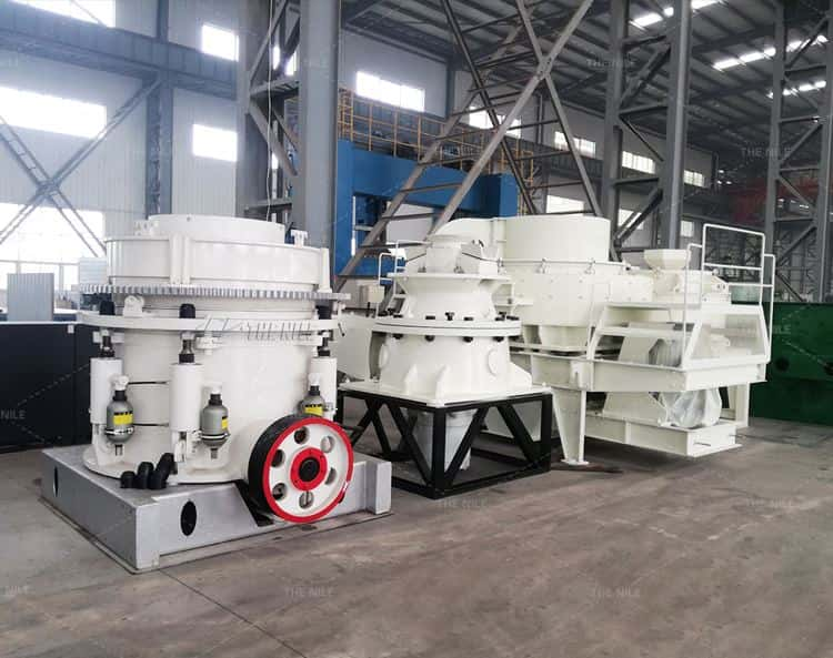 high efficiency hydraulic cone crusher in factory