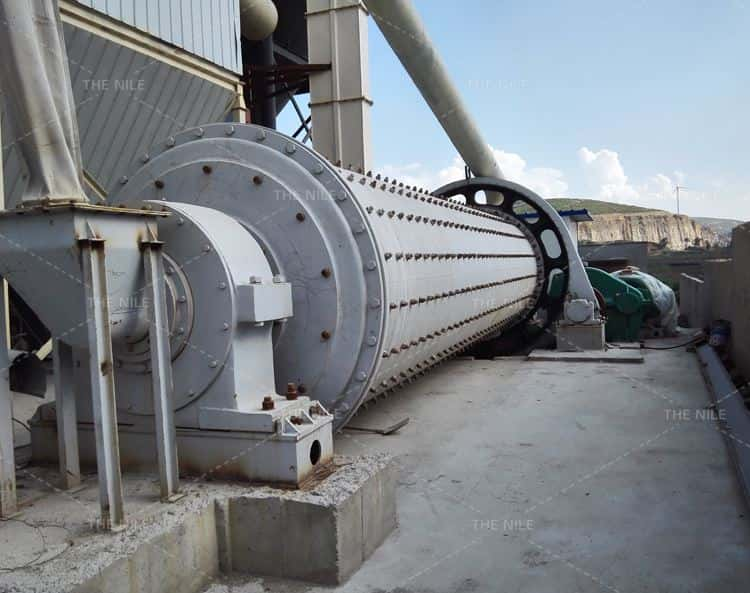 ball mill working site