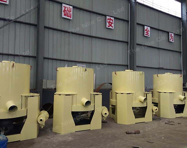 gold centrifugal concentrator machine