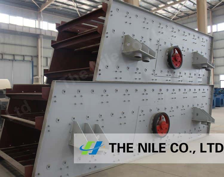 vibrating screen in factory