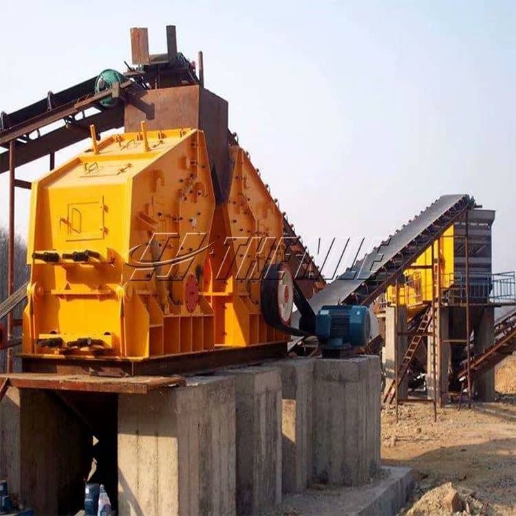 Stone impact crusher