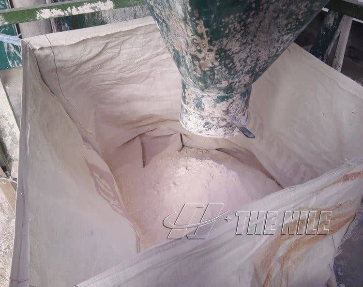 Finished fine powder of raymond grinding mill plant