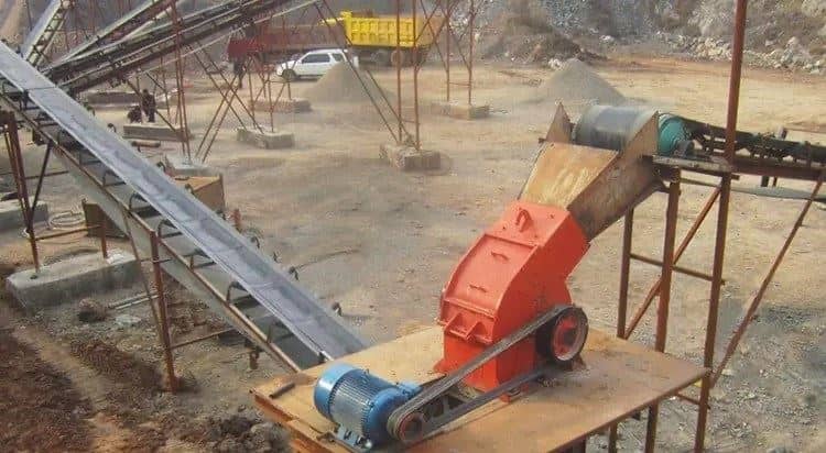 Hammer crusher for limestone crushing