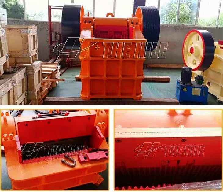 Structure  of Jaw Crusher