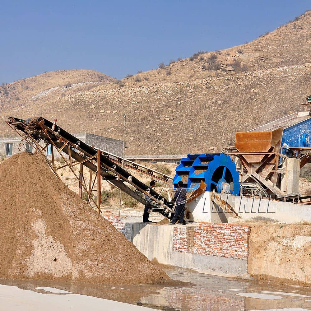 Bucket Wheel Sand Washer for sand washing