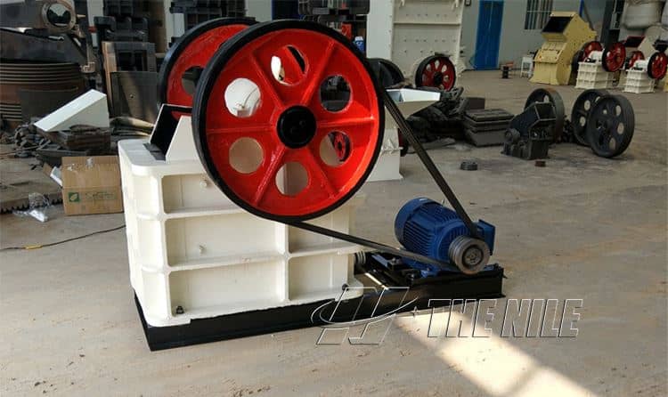 Jaw crusher workshop