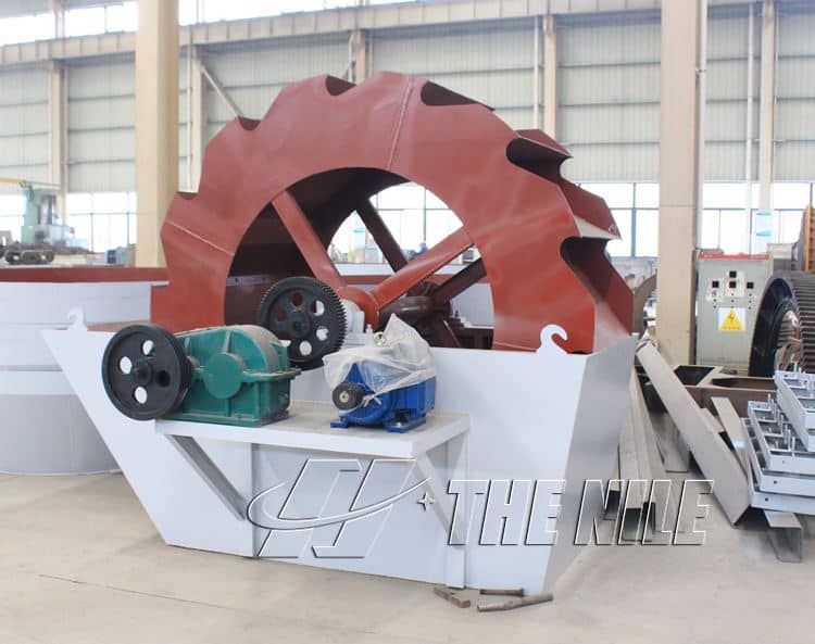 Bucket Wheel Sand Washer In factory