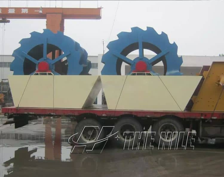 Bucket Wheel Sand Washer for sand washing