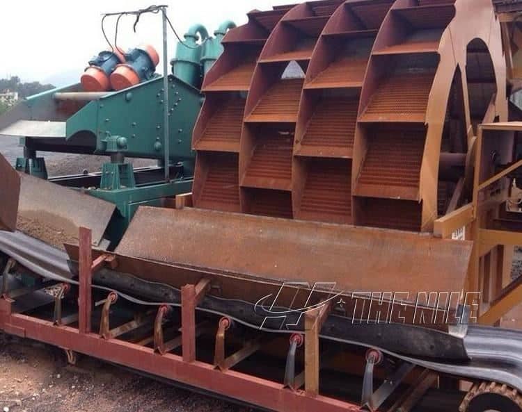 Fine Sand Recycling Machine in customers site