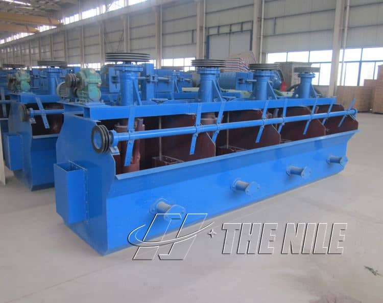 flotation machine in factory