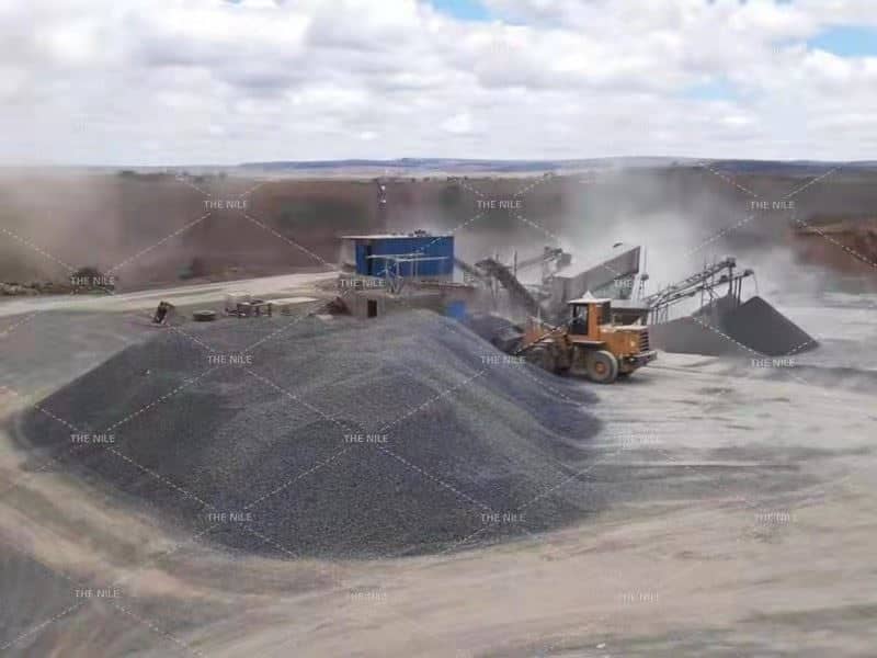 Stone production line