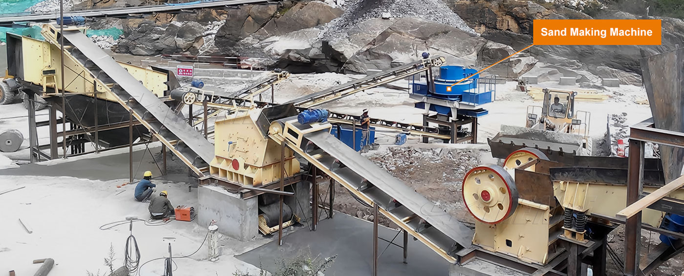 Complete 30-1000 T/H Stone Crushing Plant