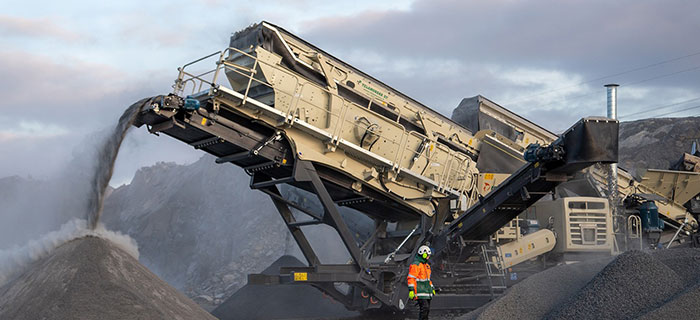 600 T/H Limestone Crushed Stone Production Line in Sudan