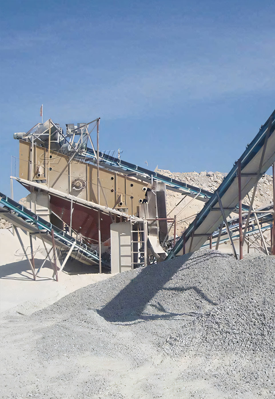 150 T/H Sand and Gravel Aggregate Production Line